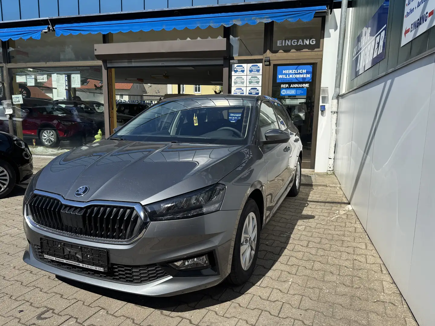 Skoda Fabia 1.0 TSI DSG Selection, SH,PDC, 5-Jahre-Ga. LAGERND Grau - 2