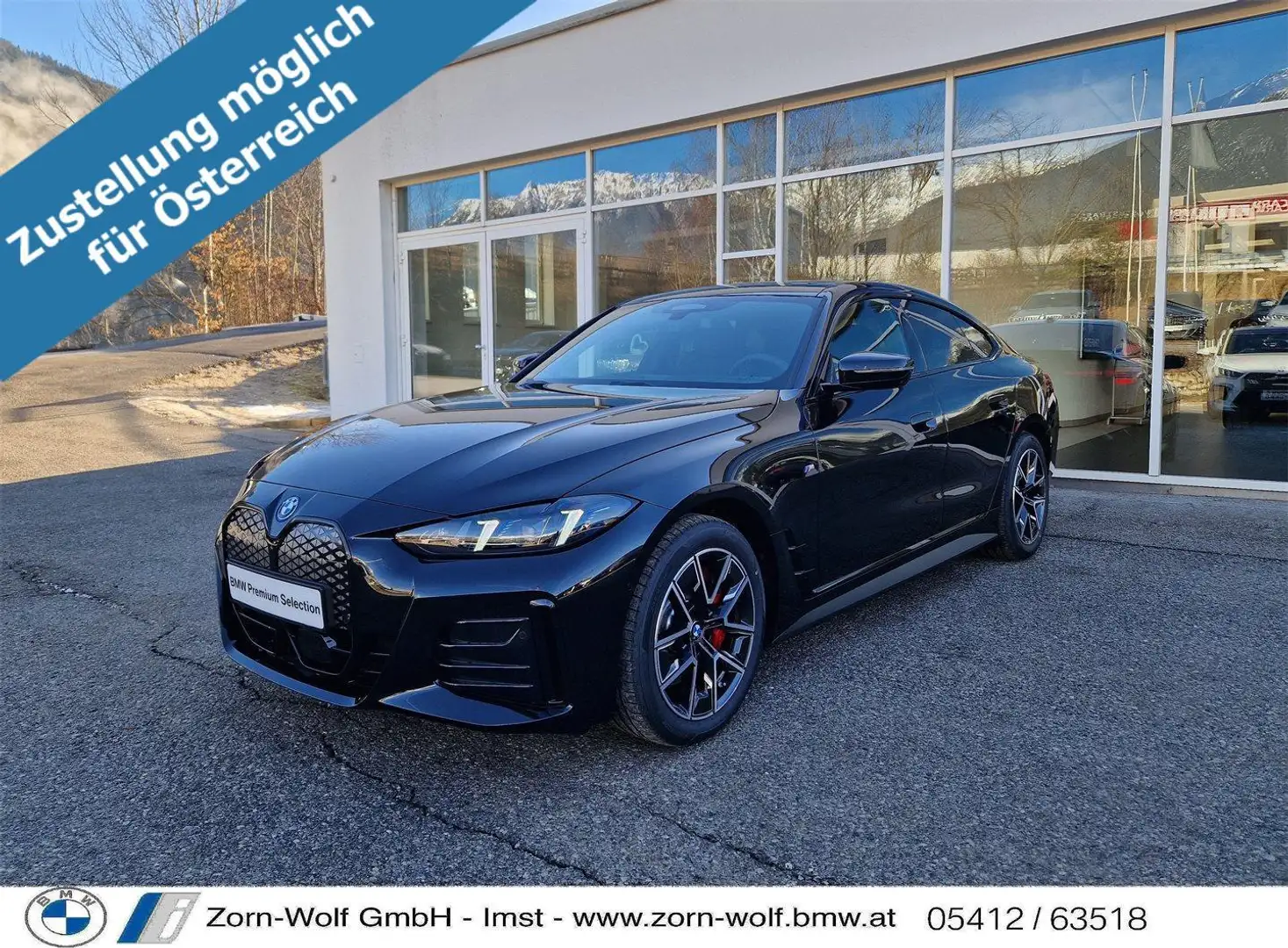 BMW i4 Gran Coupe xDrive40 81,1kWh Schwarz - 1