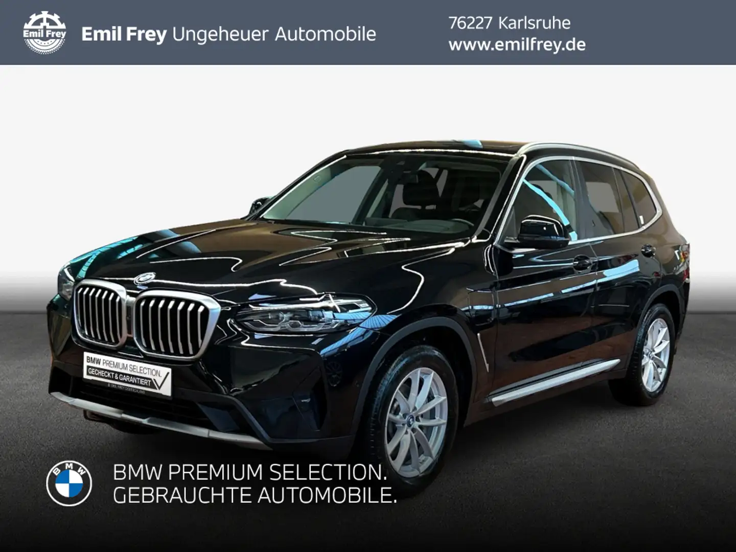 BMW X3 xDrive30e Aut. Schwarz - 1