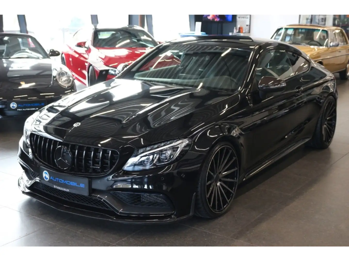 Mercedes-Benz C 63 AMG Coupe  21 Zoll Voss*Finanz.ab 4,49% Fekete - 1