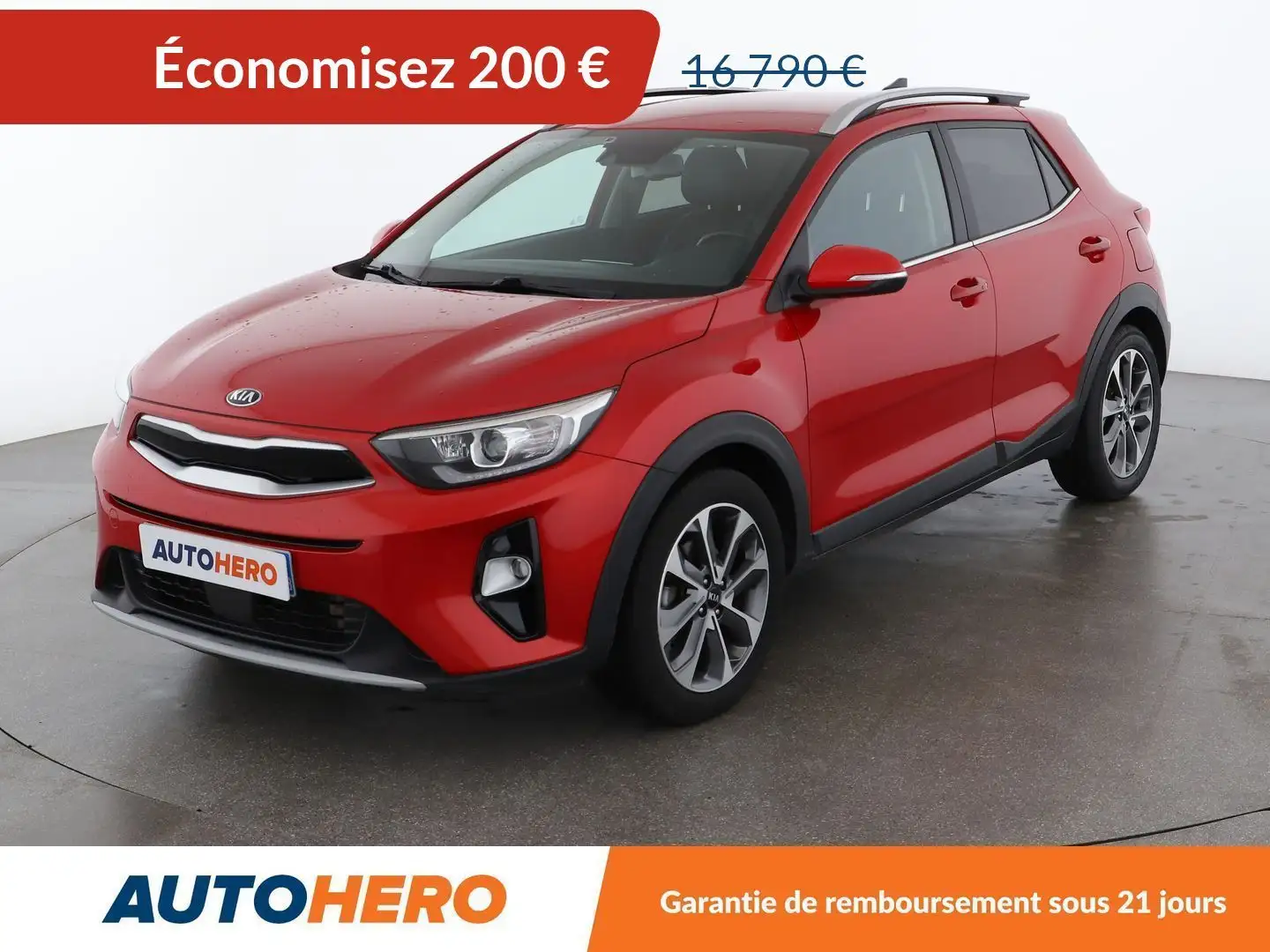 Kia Stonic 1.6 CRDi ISG Premium Czerwony - 1