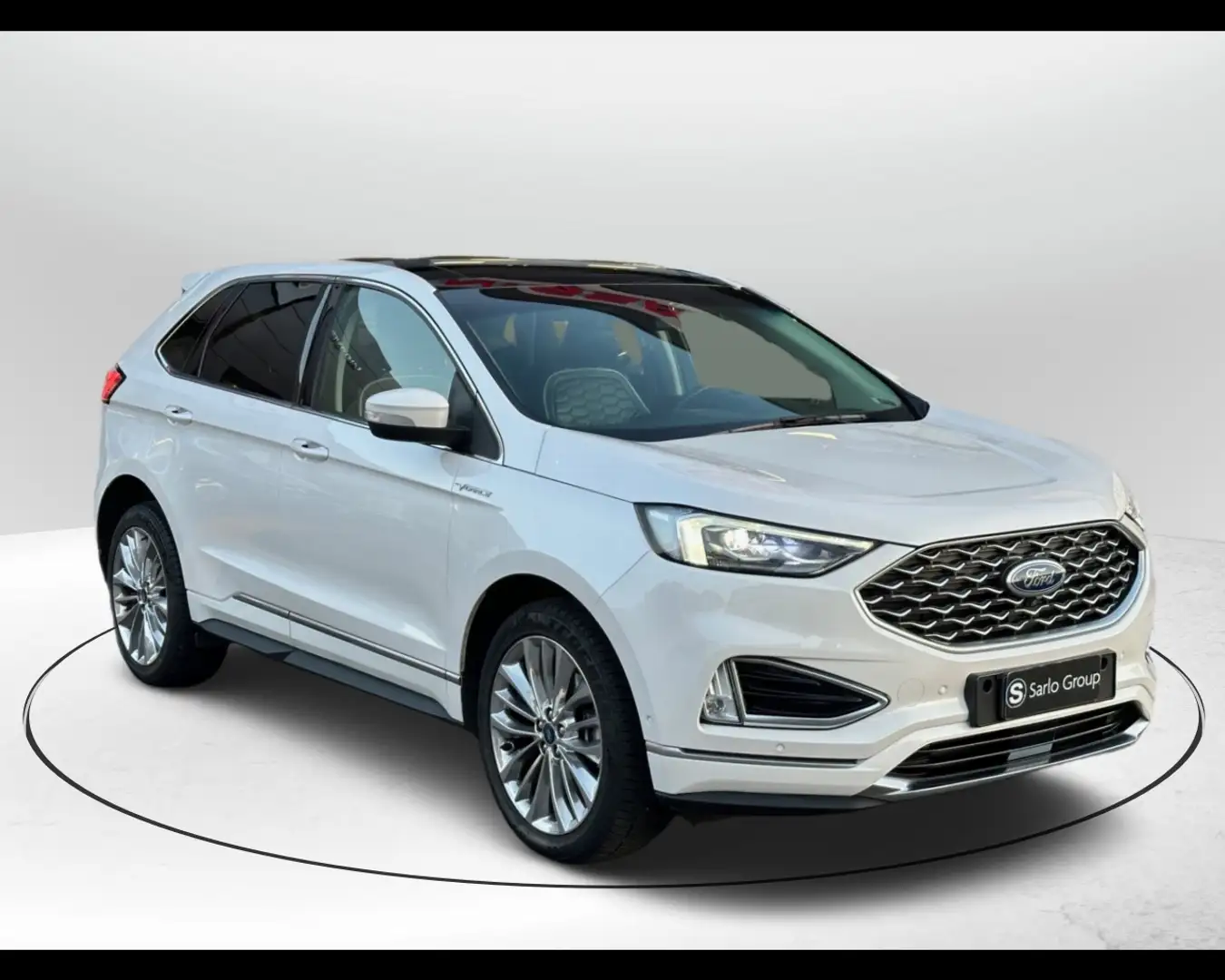 Ford Edge 2.0 EcoBlue Vignale Blanc - 1
