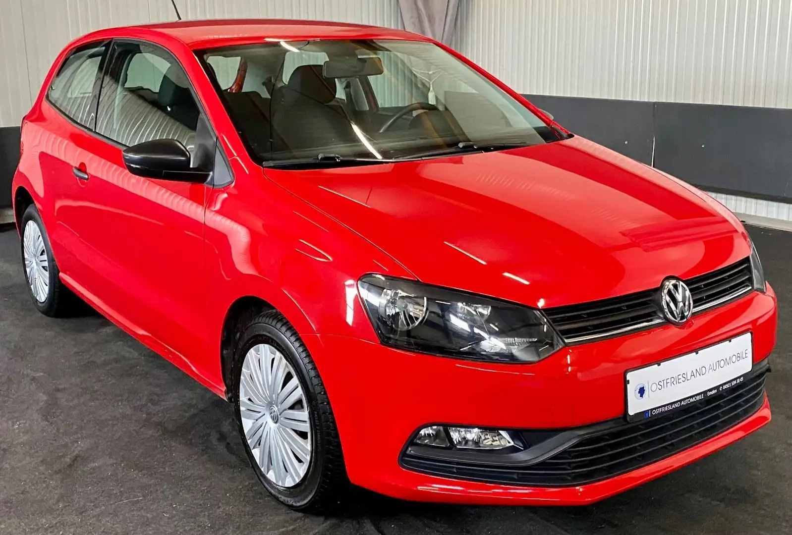 Volkswagen Polo V Trendline, Klima, TÜV neu, Start/Stopp Rood - 1