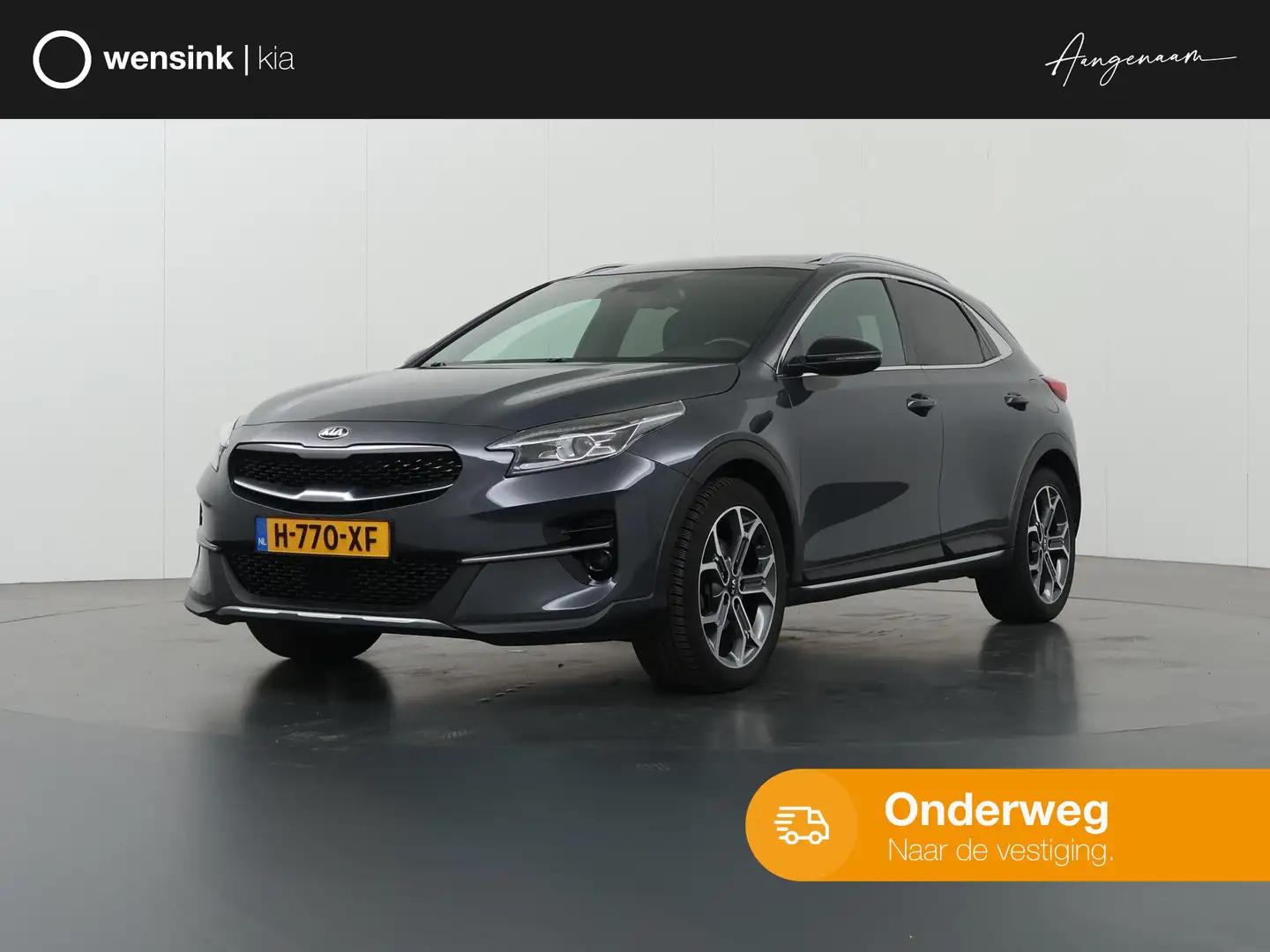 Kia XCeed 1.4 T-GDi DynamicPlusLine | Panoramadak | Stoel/St Grigio - 1