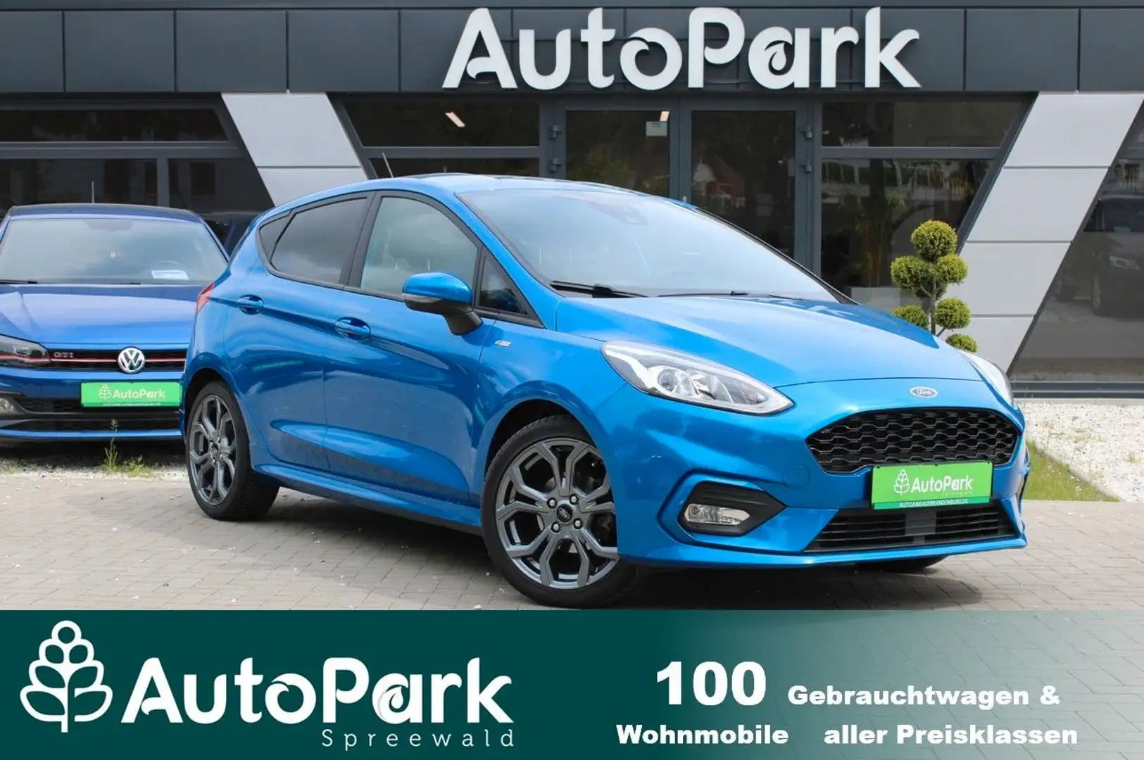 Ford Fiesta ST-Line Bleu - 1