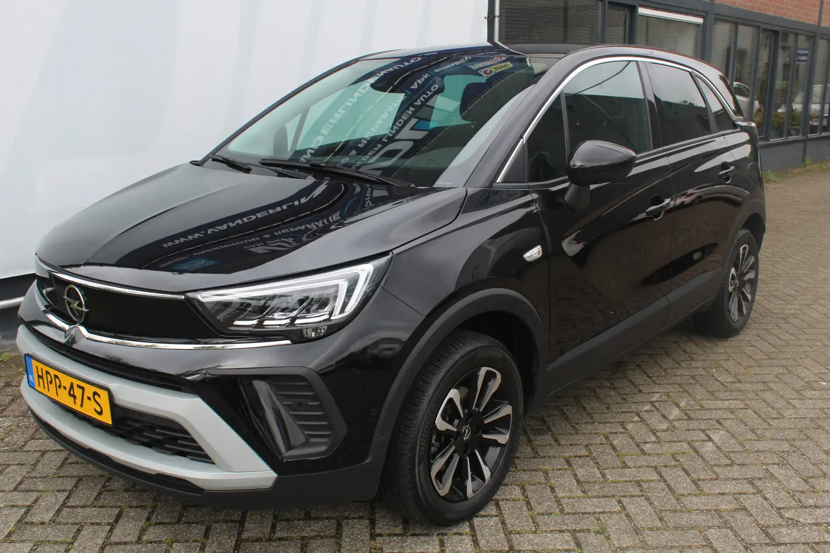 Opel Crossland 1.2 Turbo Elegance Airco l Apple Carplay l Cruise Zwart - 2