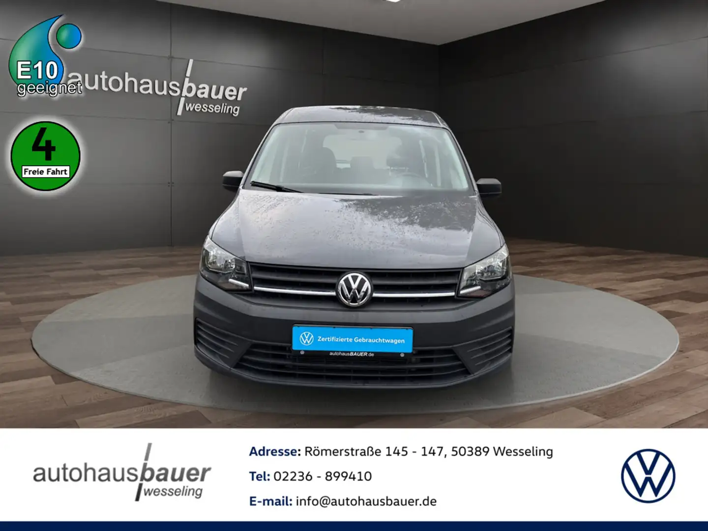 Volkswagen Caddy 1.0 TSI Kombi *AHK,Klima,Bluetooth* AHK Rot - 1