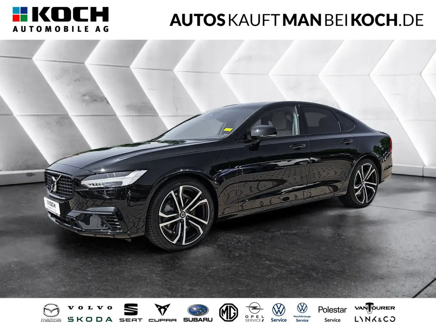 Volvo S90 T8 Plug-In AWD Ultimate Dark HIGH-END Noir - 1
