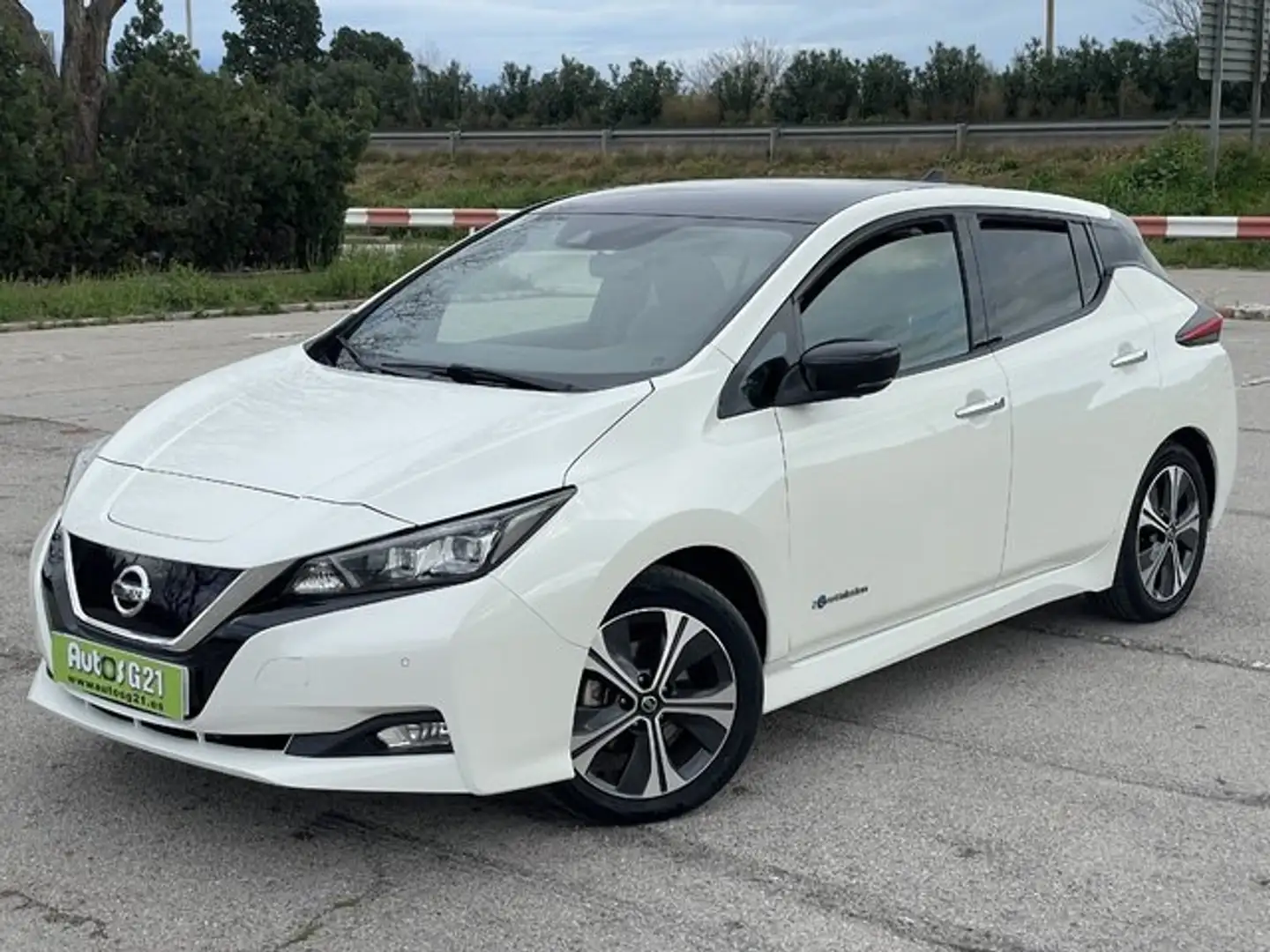 Nissan Leaf 40 kWh Tekna 110kW Blanco - 1