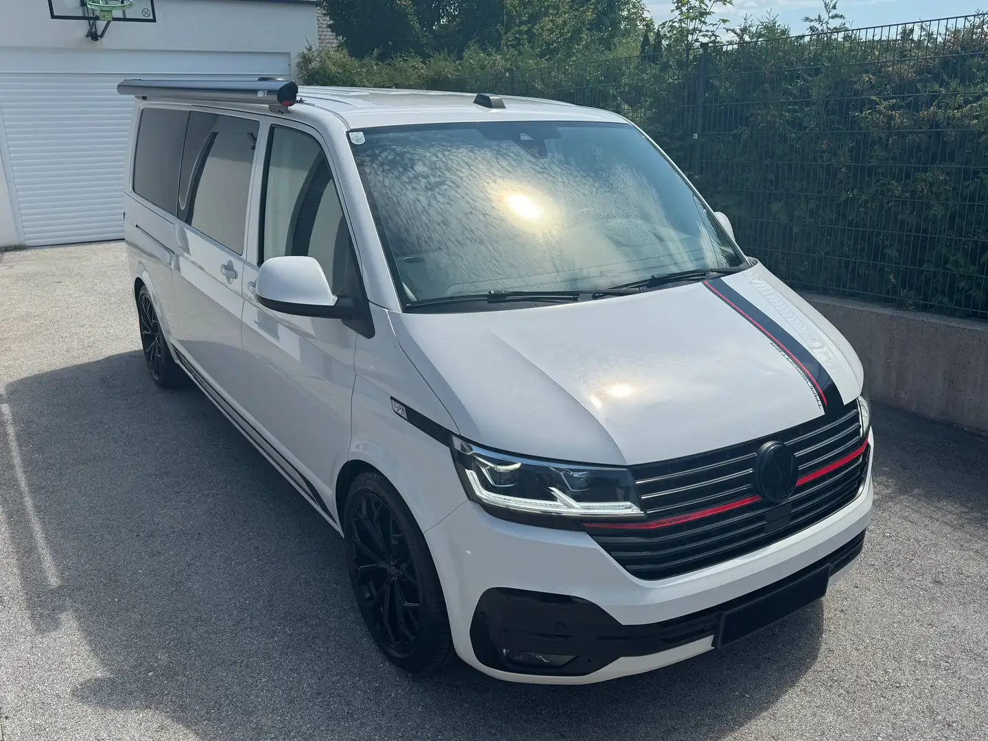 Volkswagen T6.1 Transporter LR 2,0 TDI DSG L2H1 Campingausbau Weiß - 2