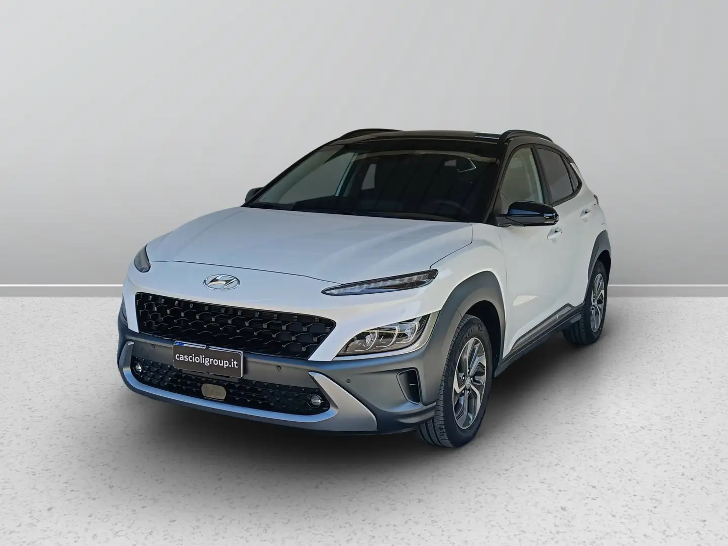 Hyundai KONA 1.6 GDi HEV XLine Safety Pack Blanc - 1