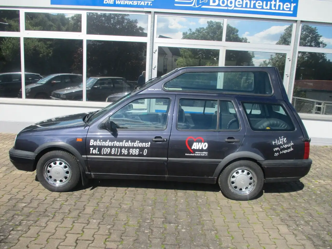 Volkswagen Golf Rollstuhlrampe+Sonderumbau, foto 2