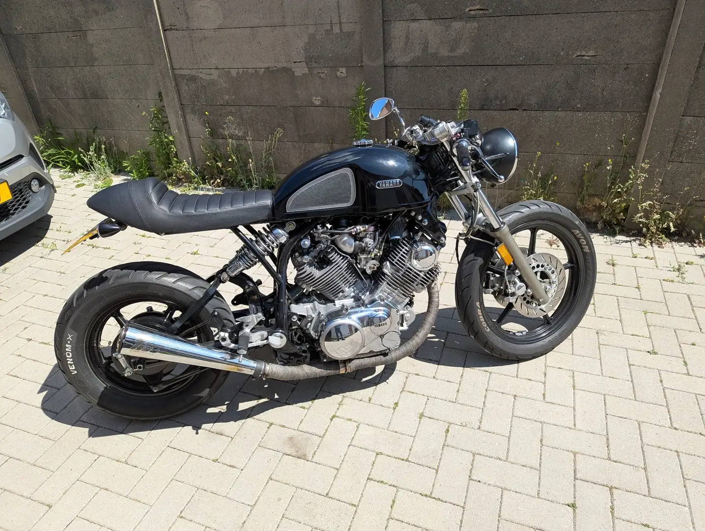 Yamaha XV 750 cafe racer/ bobber Grey - 1