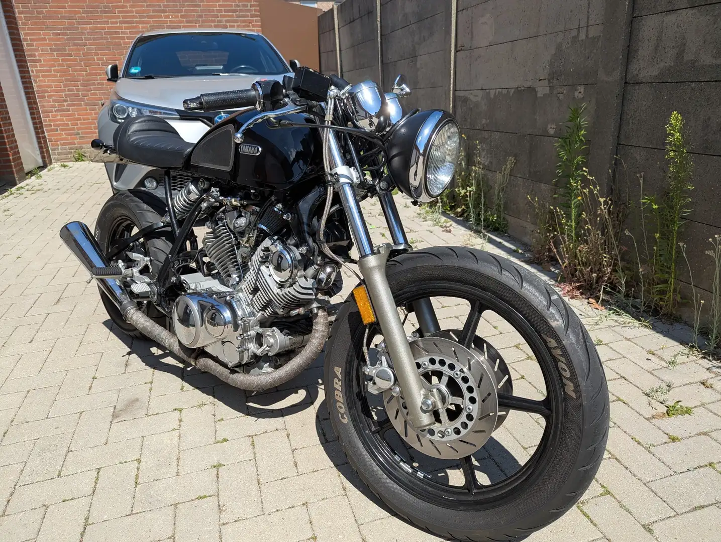 Yamaha XV 750 cafe racer/ bobber Grey - 2