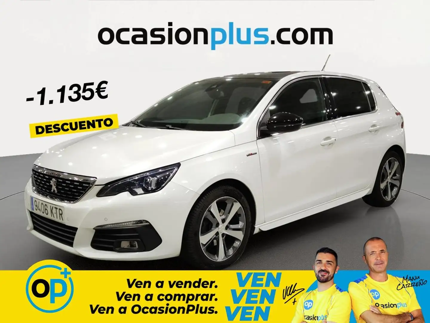 Peugeot 308 1.2 PureTech S&S GT Line 130 Blanco - 1