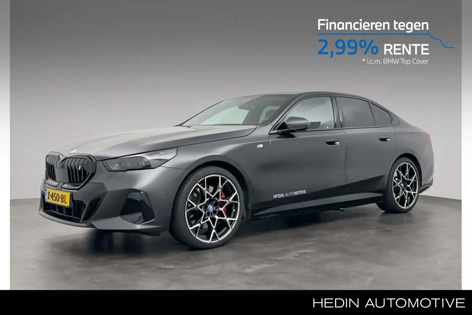 BMW i5 sedan eDrive40 84 kWh Glazen panoramadak | Comfort Grijs - 1