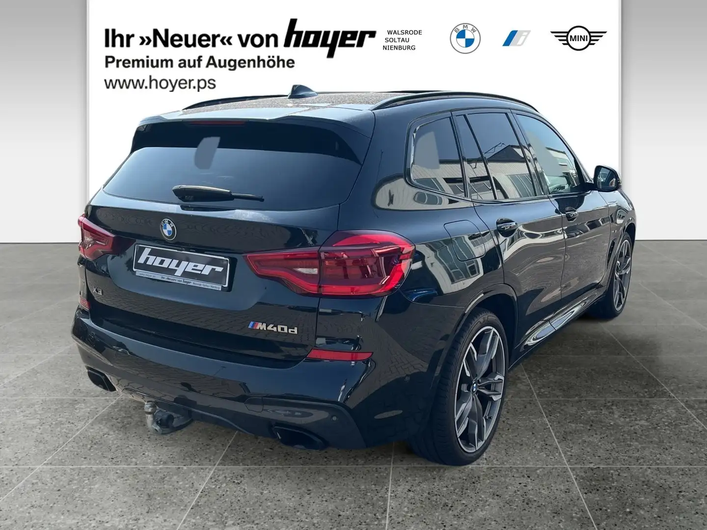 BMW X3 M 40d ZA Head-Up HK HiFi DAB LED WLAN RFK Shz Noir - 2