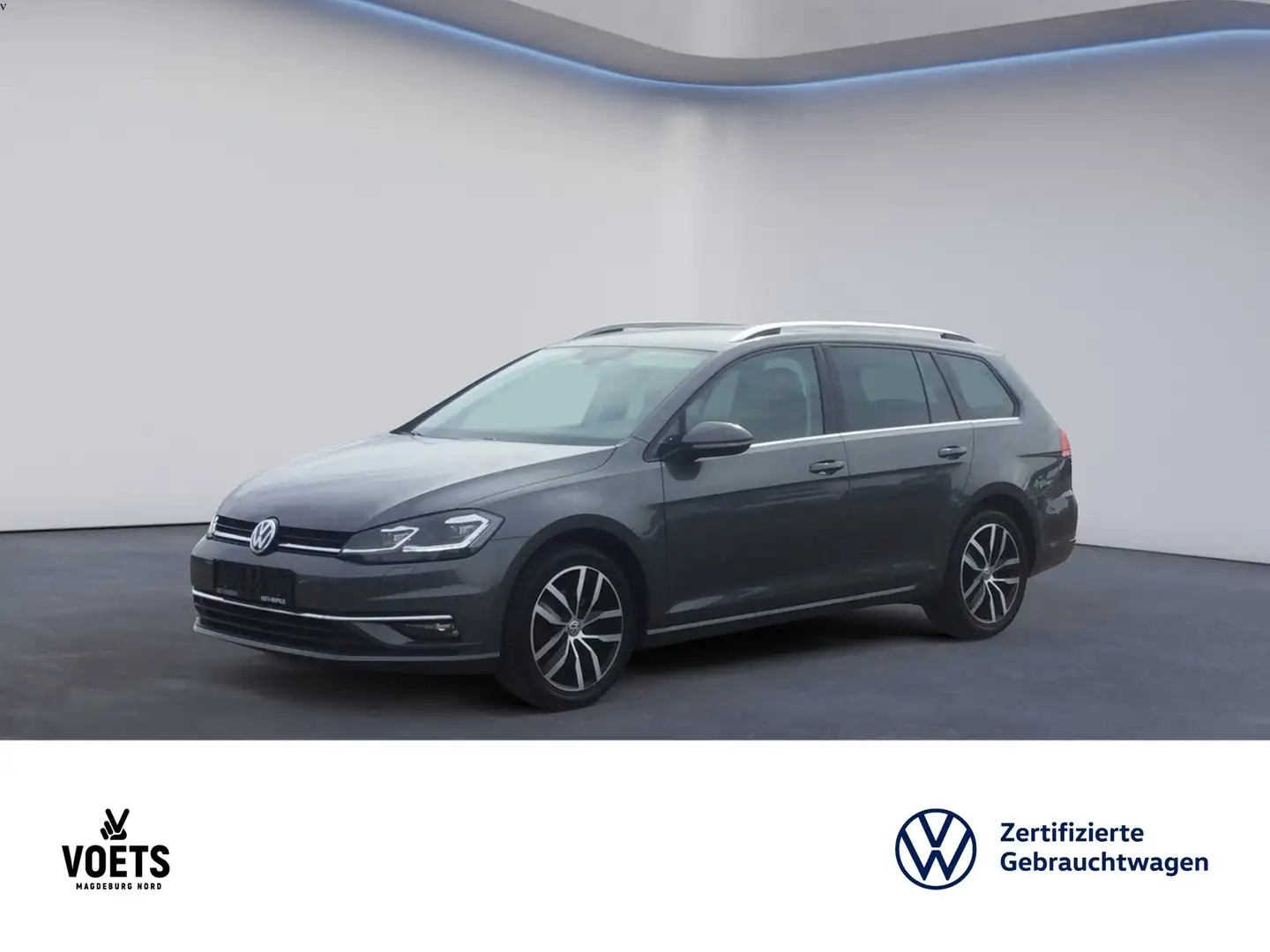 Volkswagen Golf VII Variant 1.5TSI HIGHLINE DSG LED+Navi Grau - 1