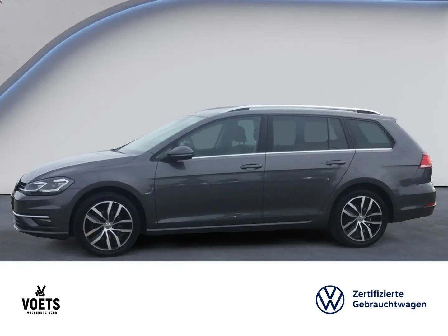 Volkswagen Golf VII Variant 1.5TSI HIGHLINE DSG LED+Navi Grau - 2