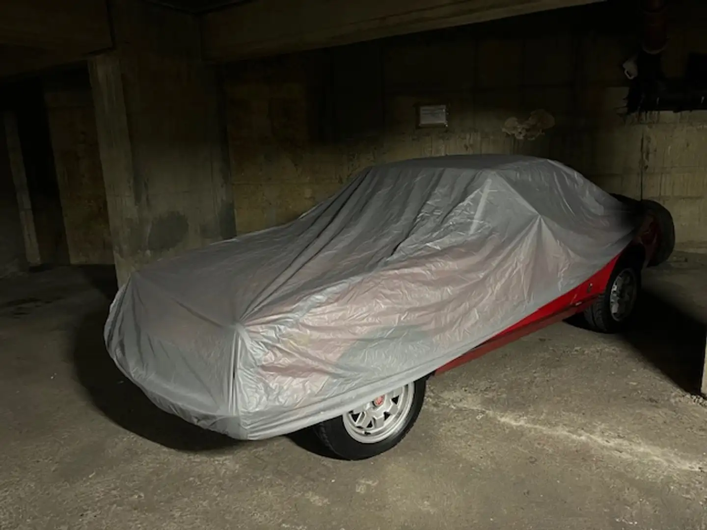 Fiat 124 Spider Cabriolet Rouge - 2