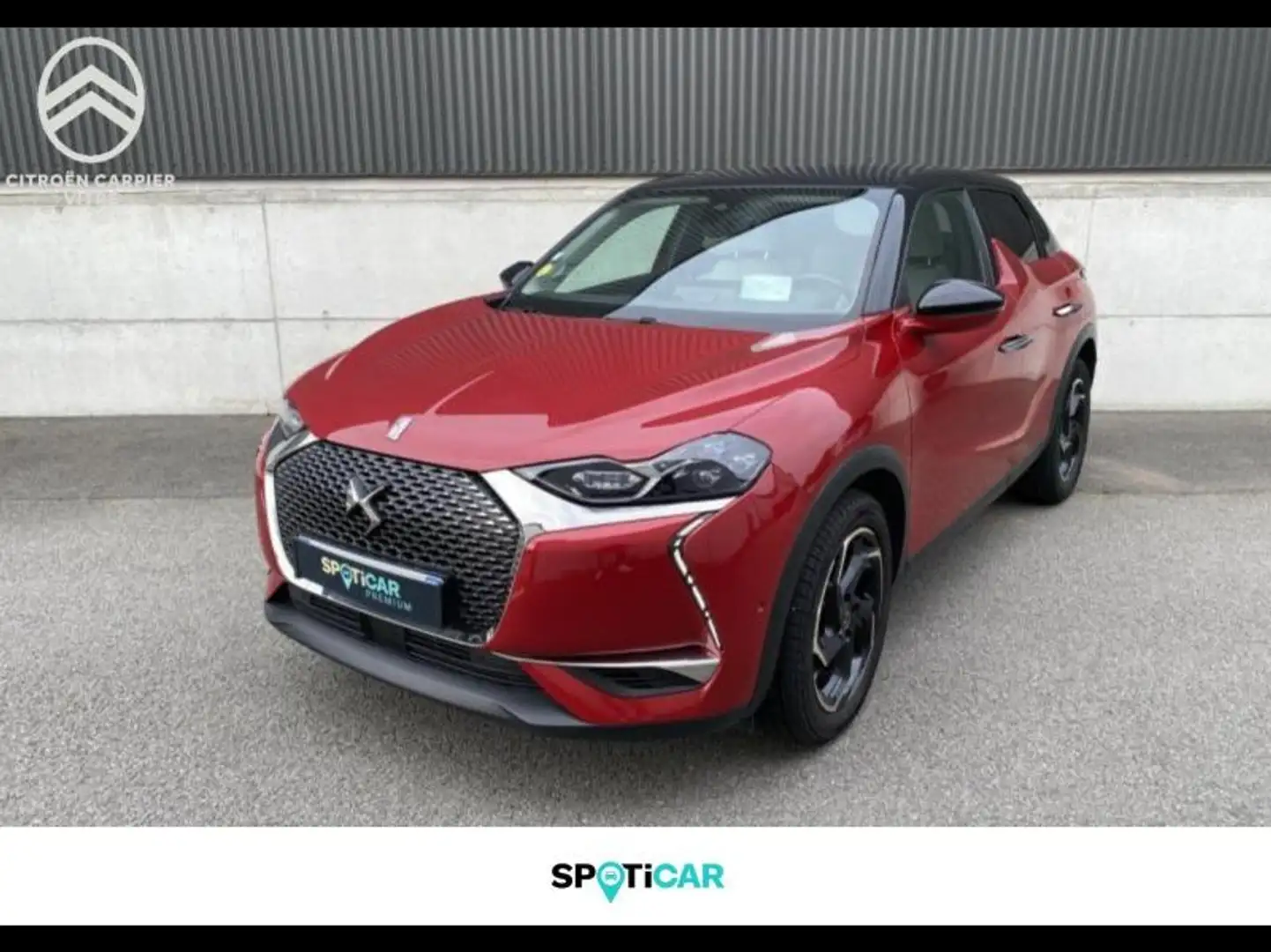 DS Automobiles DS 3 Crossback BlueHDi 130ch Grand Chic Automatique 98g Rouge - 1