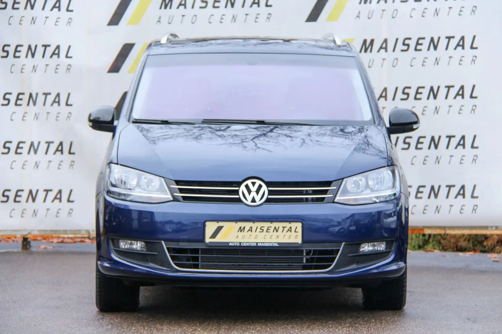 Volkswagen Sharan Style BMT|7-Sitzer|AHK|Navi|SHZ|Pano|Temp Blau - 2