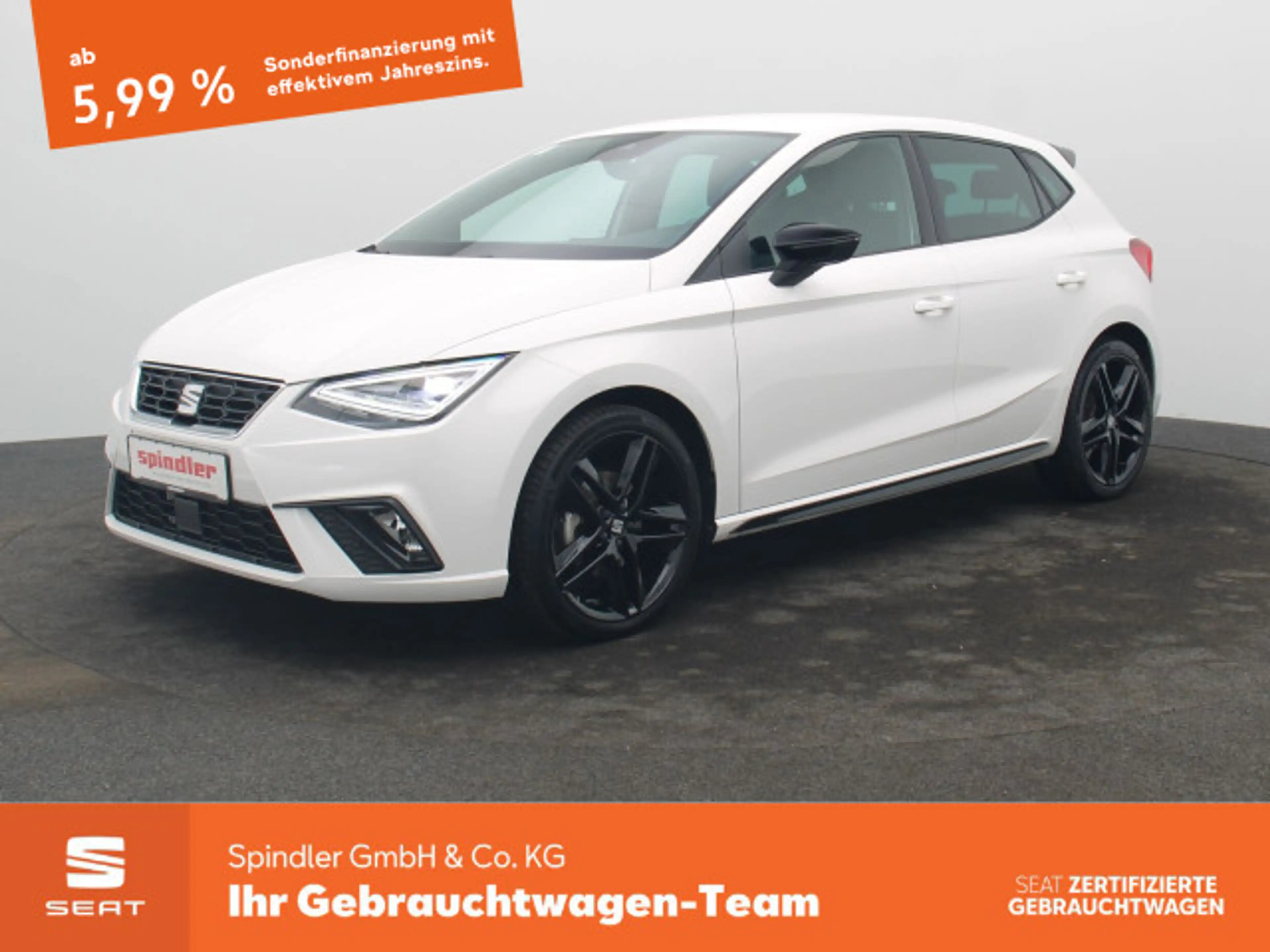 SEAT Ibiza FR Black Edition 1.0 TSI DSG / Navi, LED