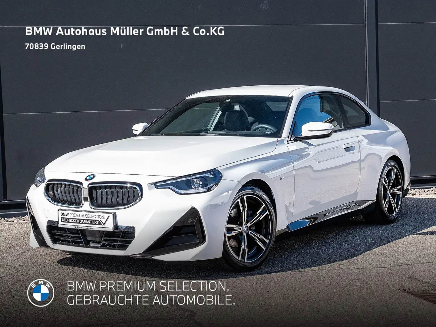 BMW 218 iA Coupé M Sportpaket UPE 46640 EUR DAB SH LED Weiß - 2