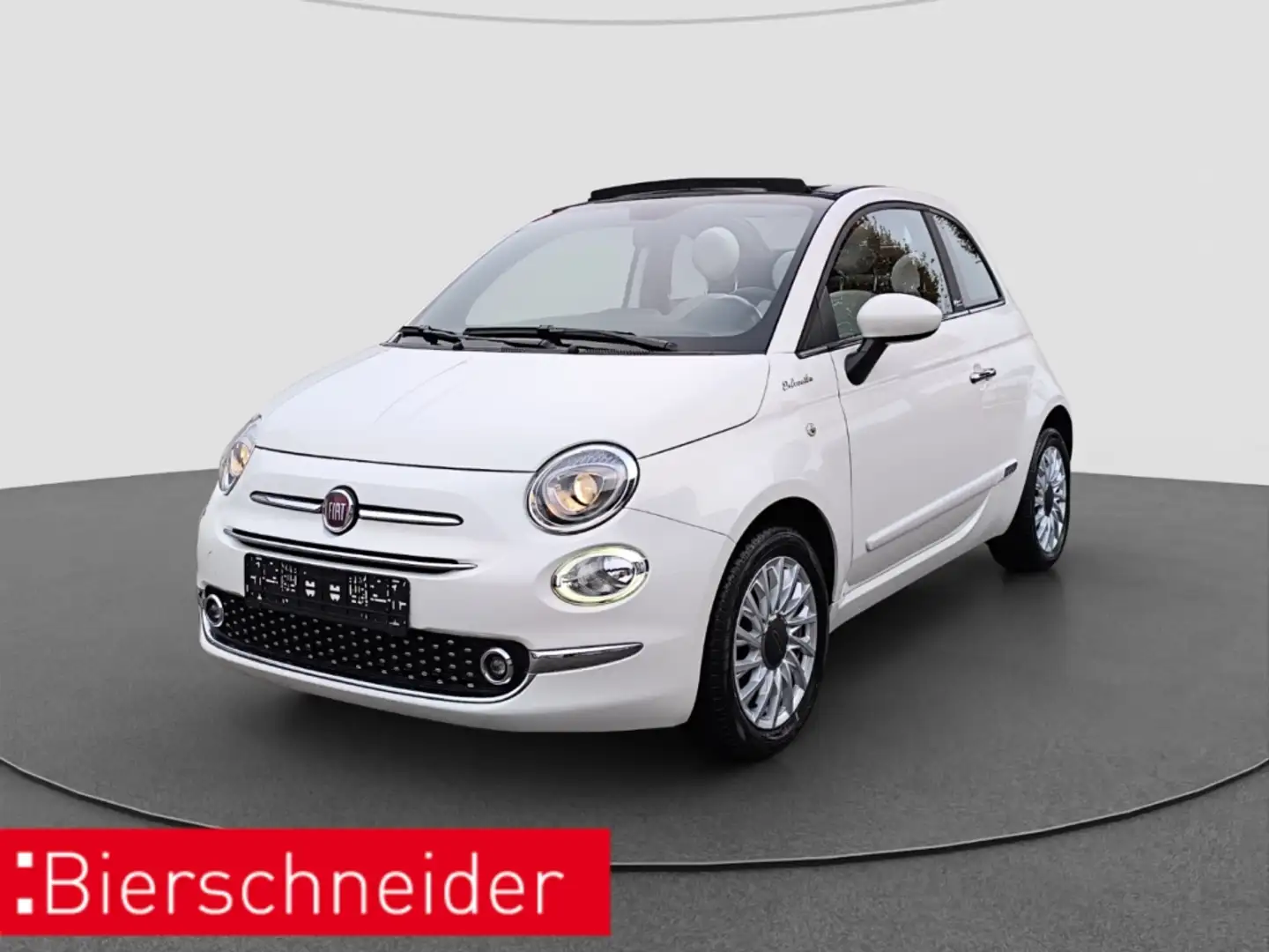 Fiat 500C 1.0 Hybrid DolceVita PDC KLIMA 15 ZOLL Wit - 1