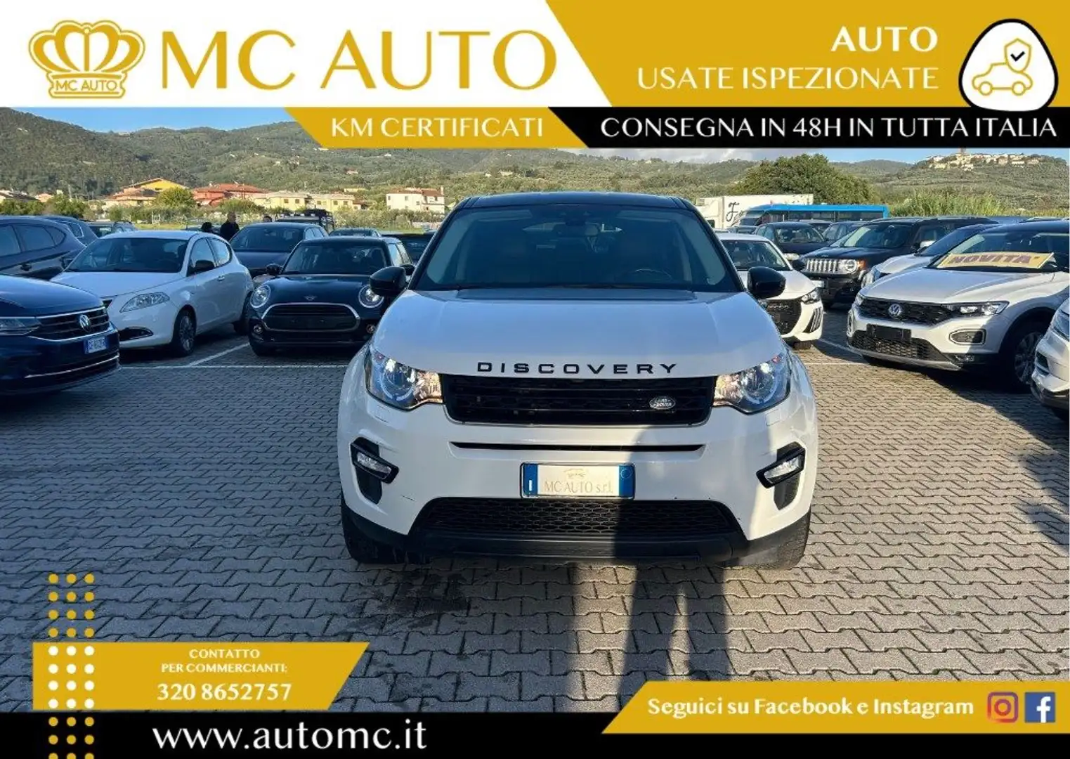 Land Rover Discovery Sport 2.0 TD4 150 CV HSE Luxury MOTORE rotto Blanc - 2