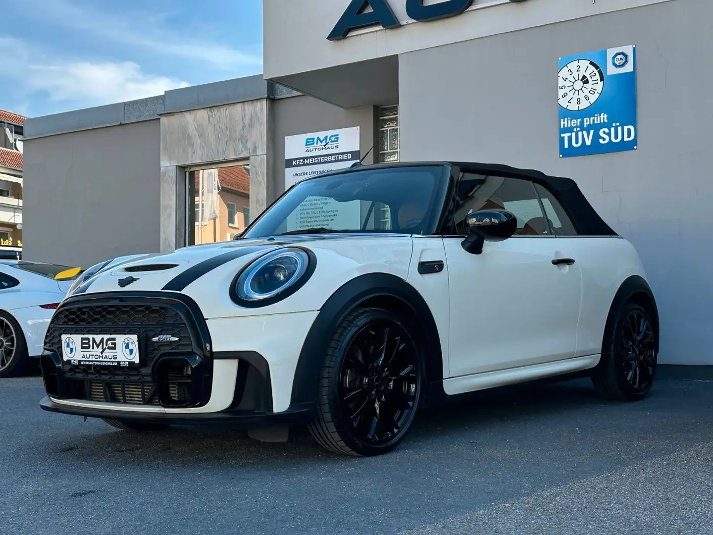 MINI Cooper S Cabrio JCW Trim 18" LED DAB Navi Blanco - 1