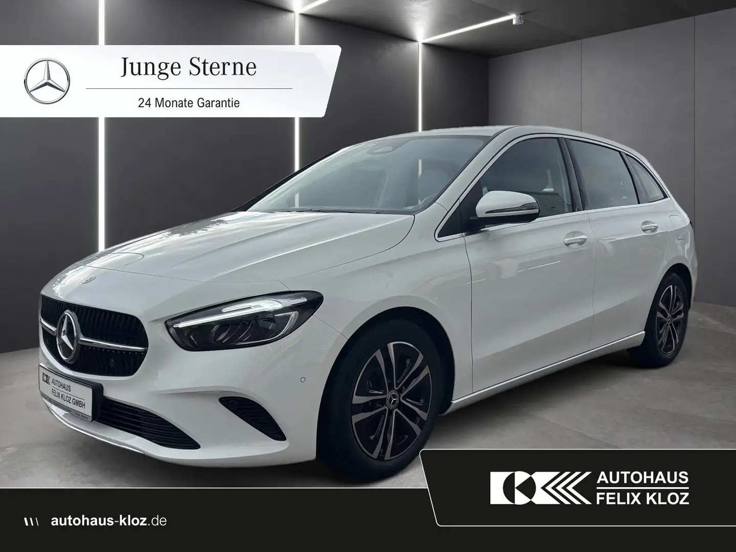 Mercedes-Benz B 200 Progressive *AHK*Distro*Totwinkel*LED*Kam* Weiß - 1