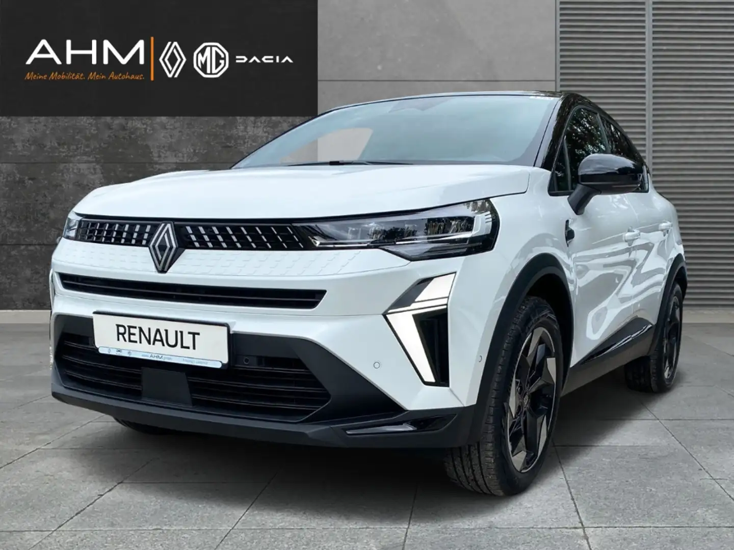 Renault Captur Techno 1.6 E-TECH Hybrid 145 Facelift Navi digital Weiß - 1