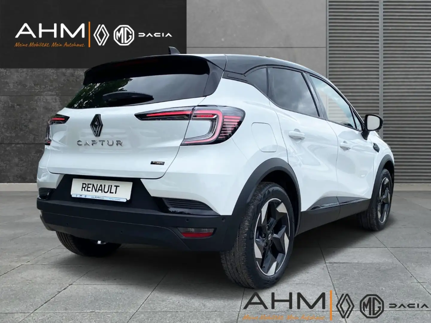 Renault Captur Techno 1.6 E-TECH Hybrid 145 Facelift Navi digital Weiß - 2