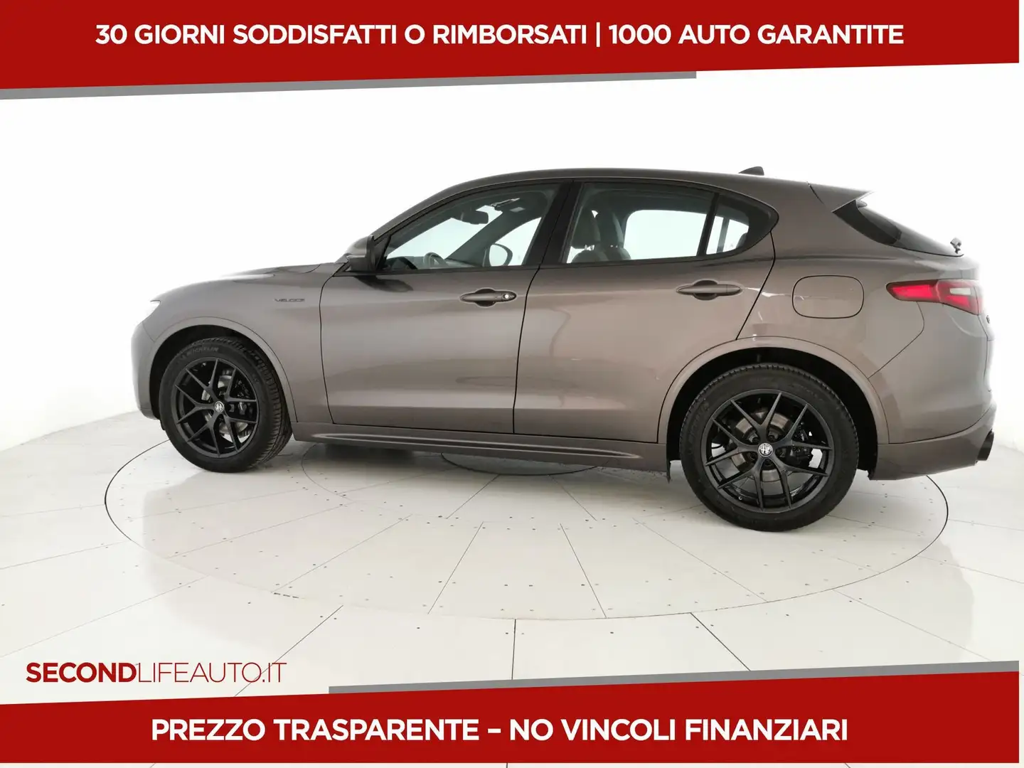 Alfa Romeo Stelvio 2.0 t Veloce Q4 280cv auto Grigio - 2