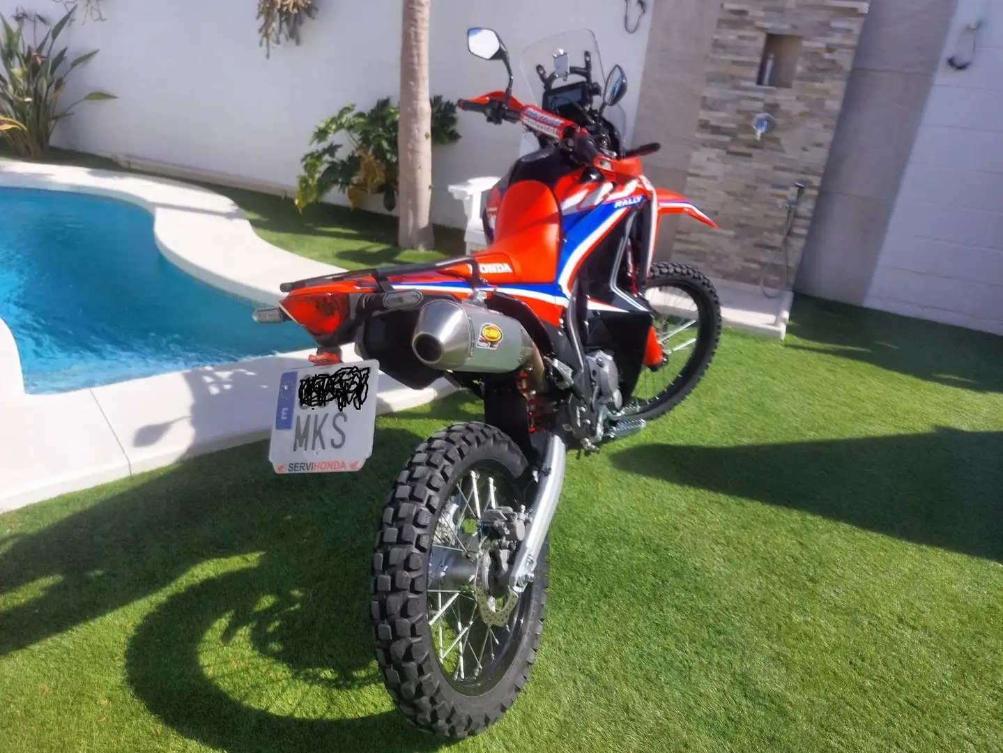 Honda CRF 300 Rally RL Rojo - 1