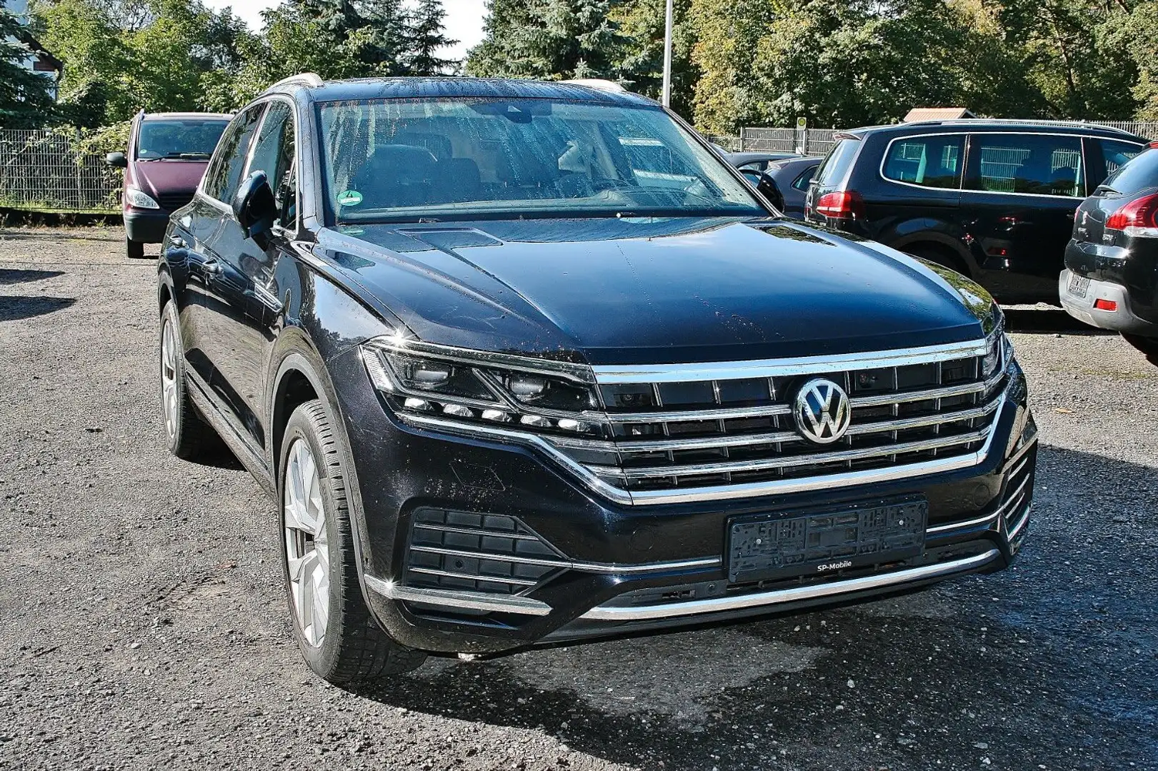 Volkswagen Touareg Atmosphere 4Motion+LED+Standh+HZ+Nachtsi Schwarz - 1