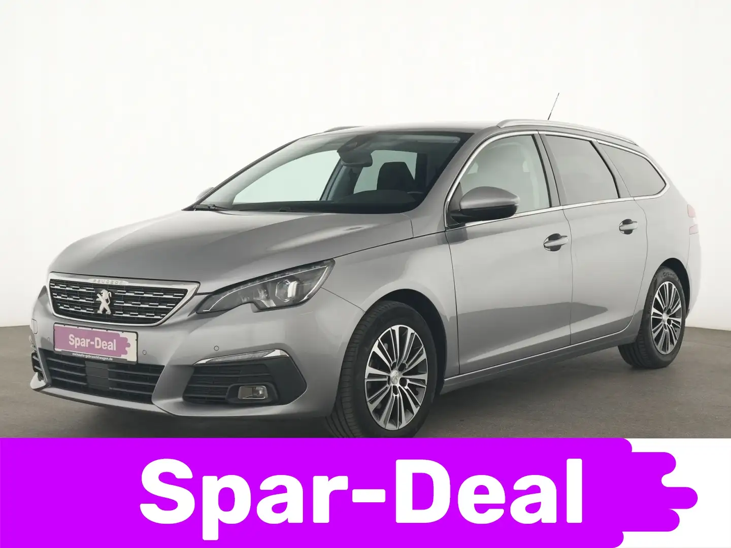Peugeot 308 Allure Pack Navi|Kamera180|ACC|LED|PDC|SHZ Grau - 1