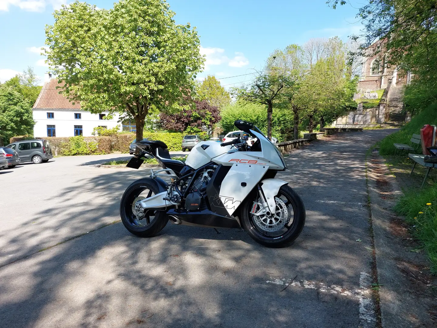 KTM 1190 RC8 2009 Bílá - 1