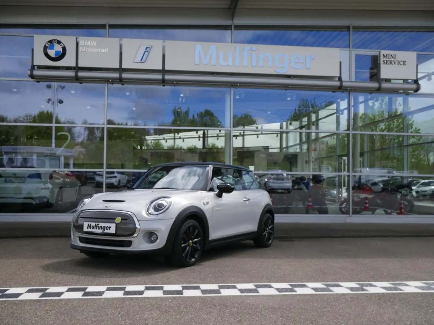 MINI Cooper SE Sports.Navi LED Kamera DrivAss.Sitzh. Argintiu - 2
