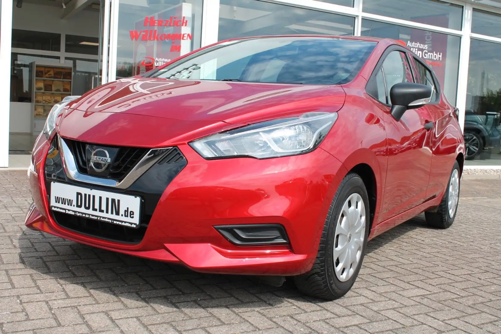 Nissan Micra 1,0 " Red Edition! " Ganzjahresreifen+SH Rot - 1