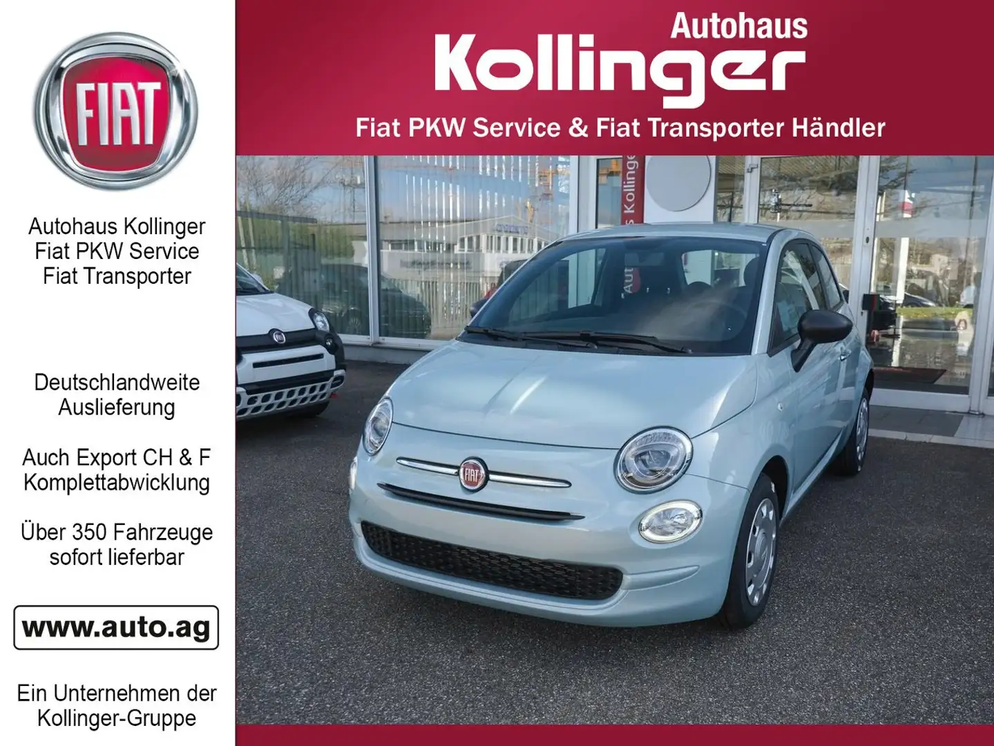 Fiat 500 Hatchback MY23 Grün - 1