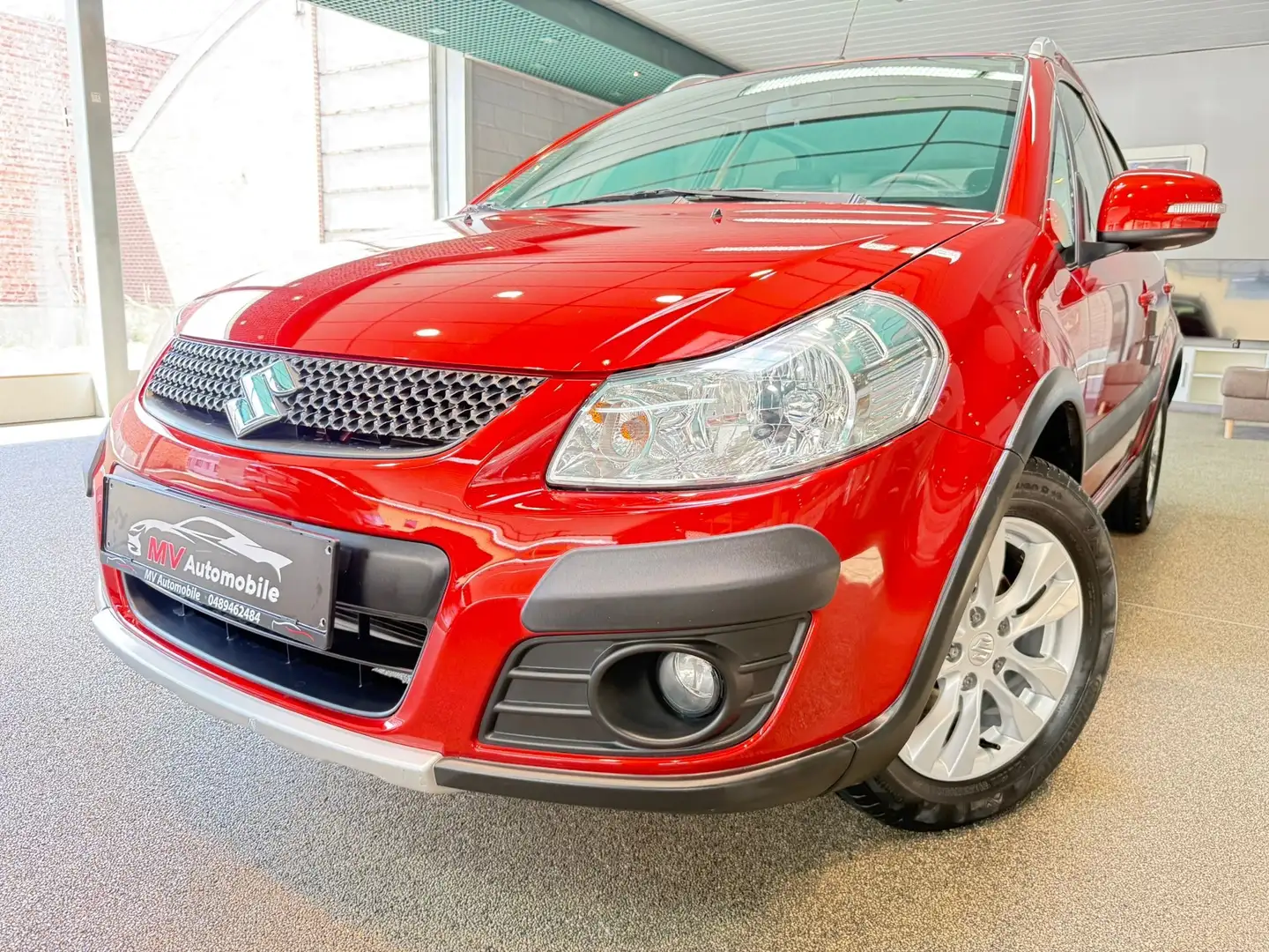 Suzuki SX4 1.6i * 29.000KM * 1er Prop * Navi * Clim auto Red - 1