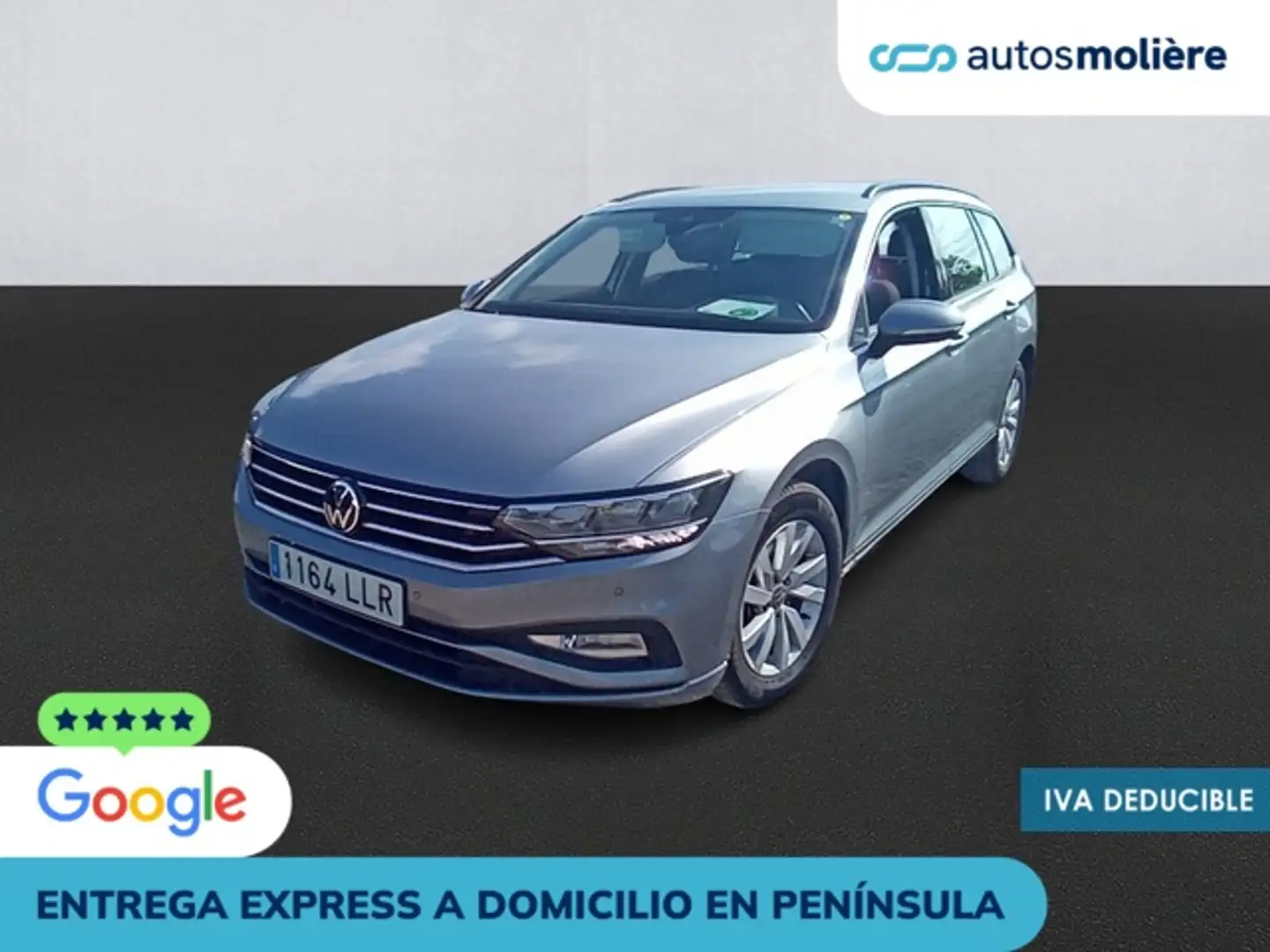 Volkswagen Passat Variant 2.0TDI EVO Business 110kW Plateado - 1