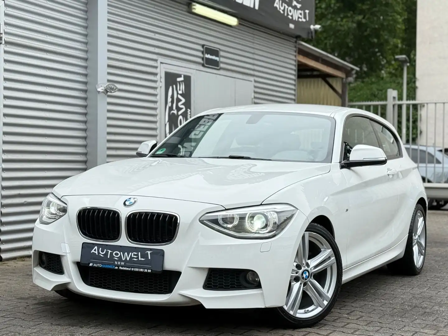 BMW 118 D M Sport Paket *LED*NAVI*PDC*SPORT-GTR.*ACC* Blanco - 1
