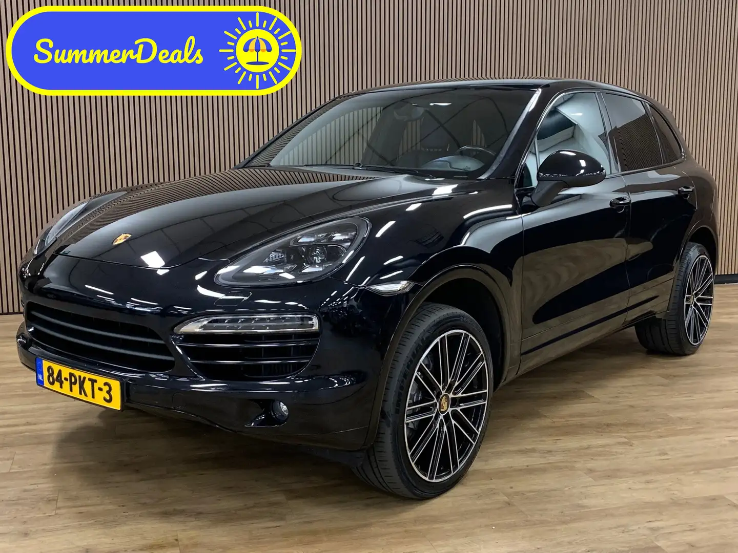Porsche Cayenne 3.0 D|Navigatie|Luchtvering|Dealer onderhouden| Чёрный - 1