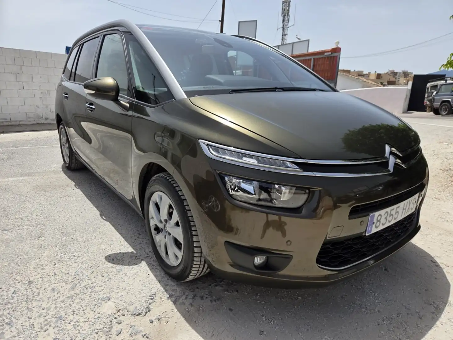 Citroen C4 Grand Picasso 1.6e-HDi Exclusive 115 Marrón - 1