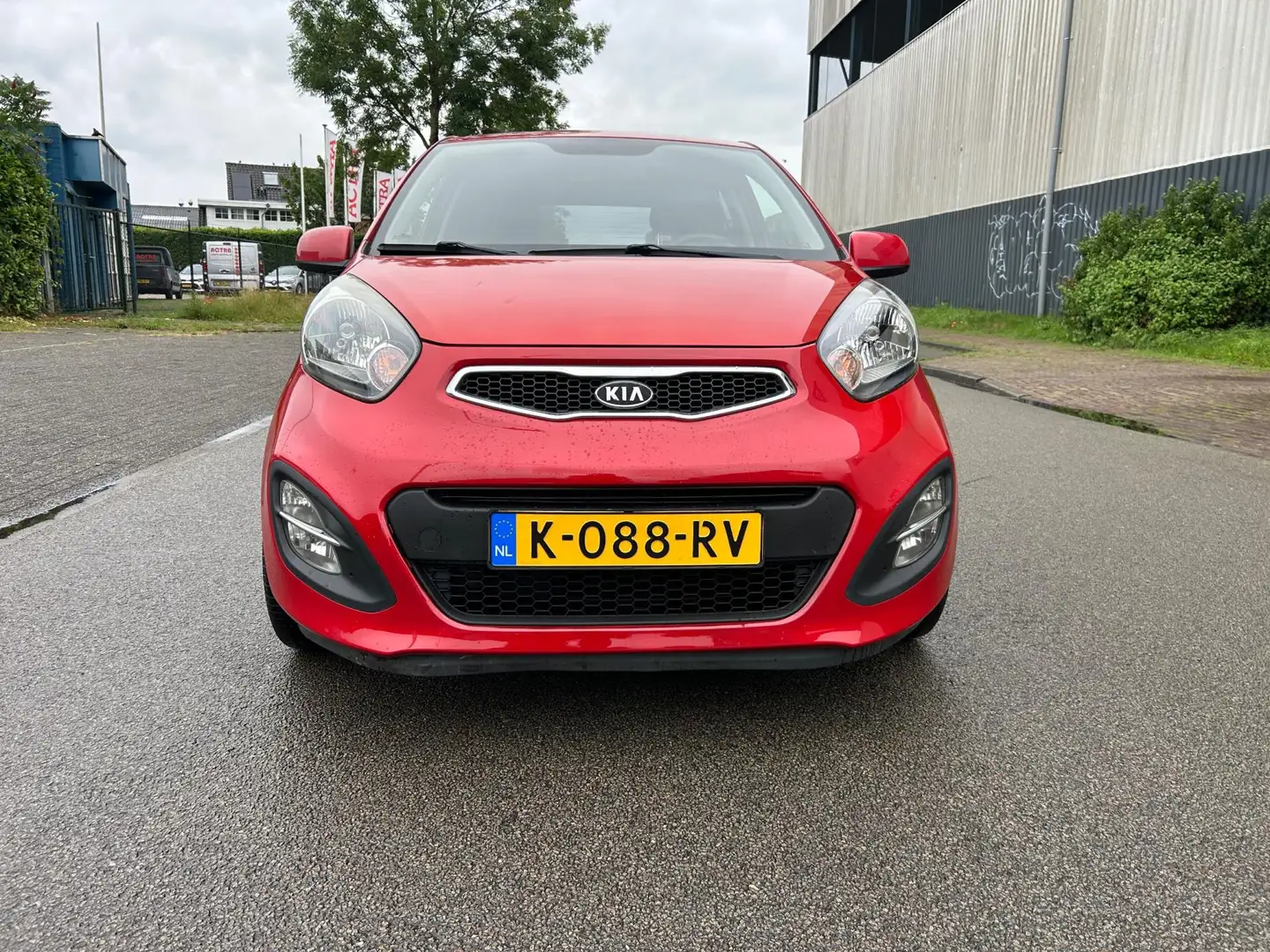 Kia Picanto 1.0 CVVT Airco/Aux/Usb/Nieuwe Apk Rood - 2