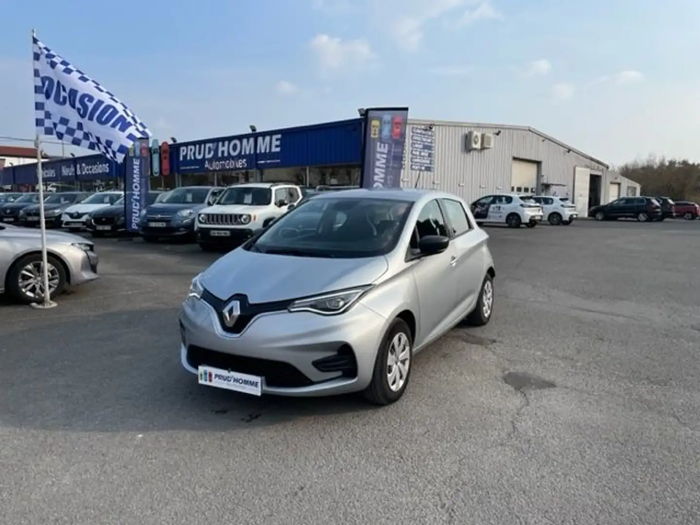 Renault ZOE E-TECH ZEN CHARGE NORMALE R110 ACHAT INTEGRAL - 21 Gris - 1