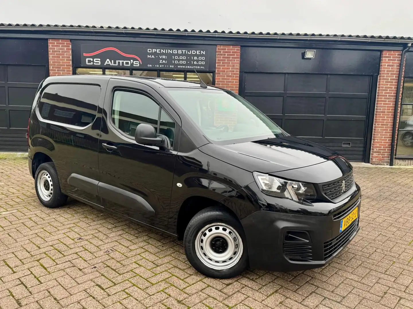 Peugeot Partner 2019|93,371 KM NAP|AIRCO|EURO6 Noir - 1